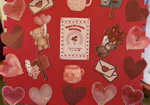 Walentynkowa tablica.