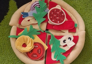 Zabawkowa pizza