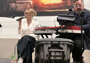 Pani Asia podczas występu