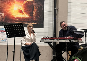 Pani Asia podczas występu